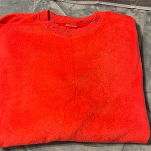 Velour sweatshirt